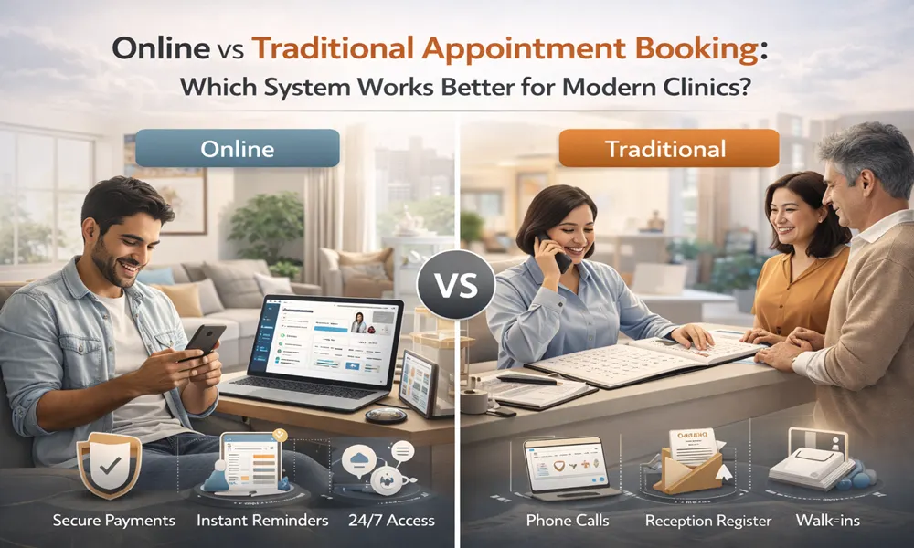 Online vs Traditional Appointment Booking: