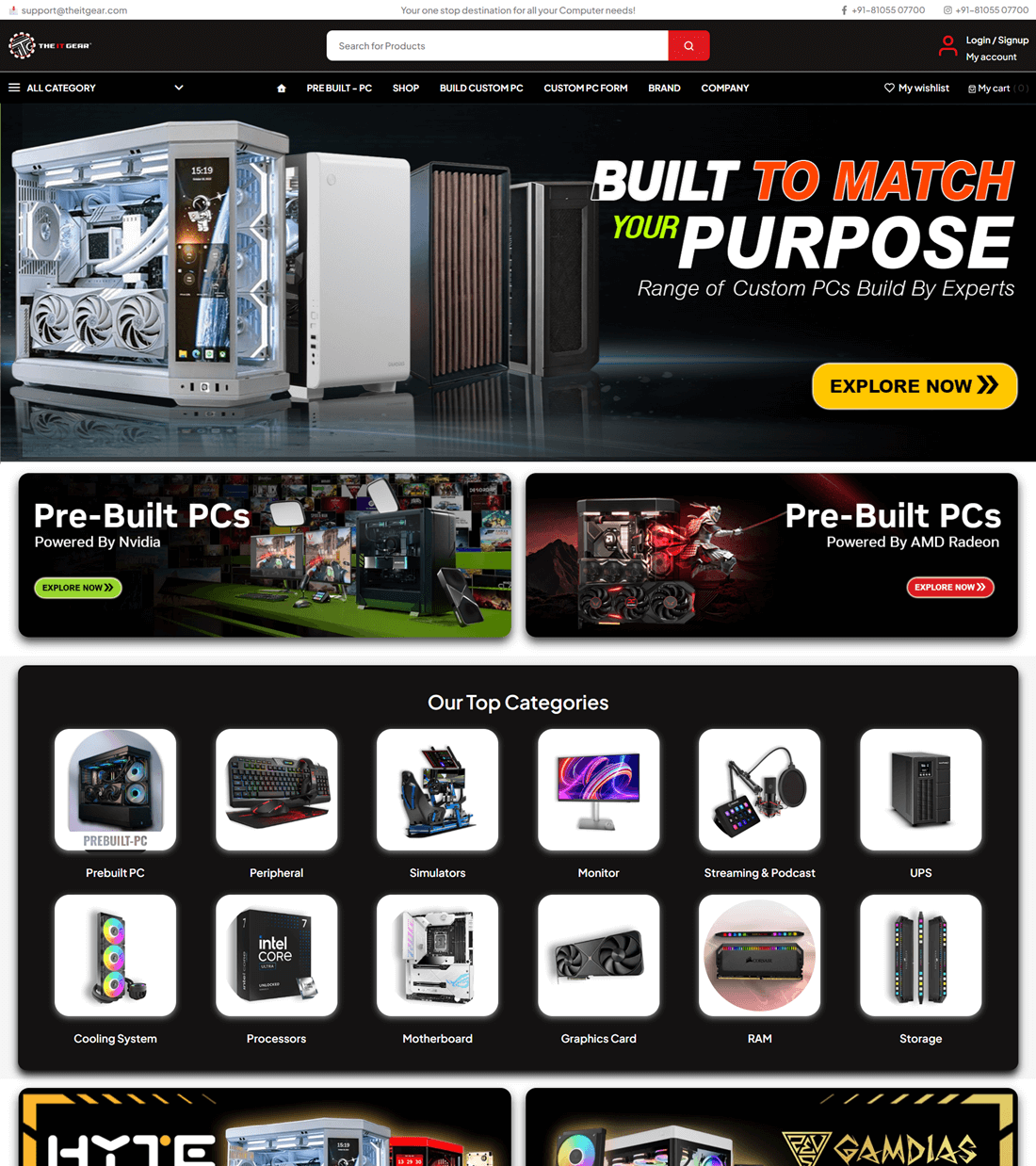 TheITGear ecommerce website