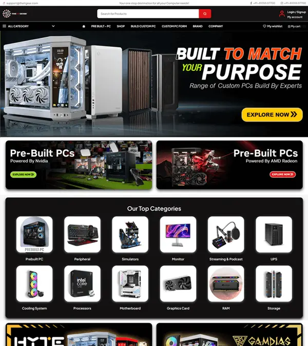 TheITGear ecommerce website