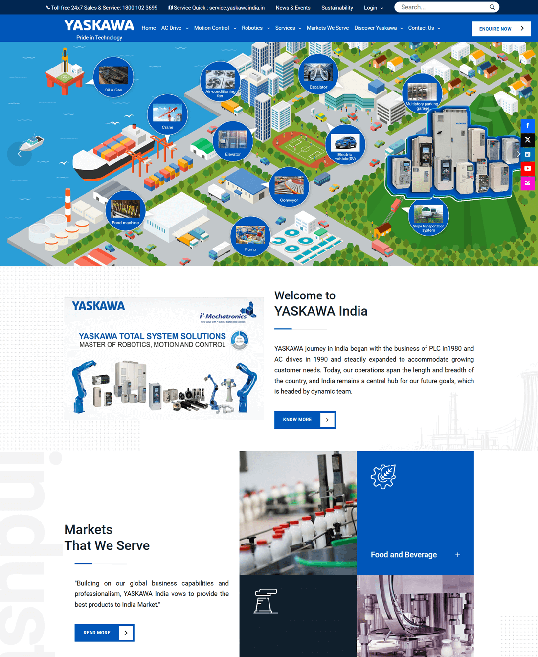 Yaskawa Website