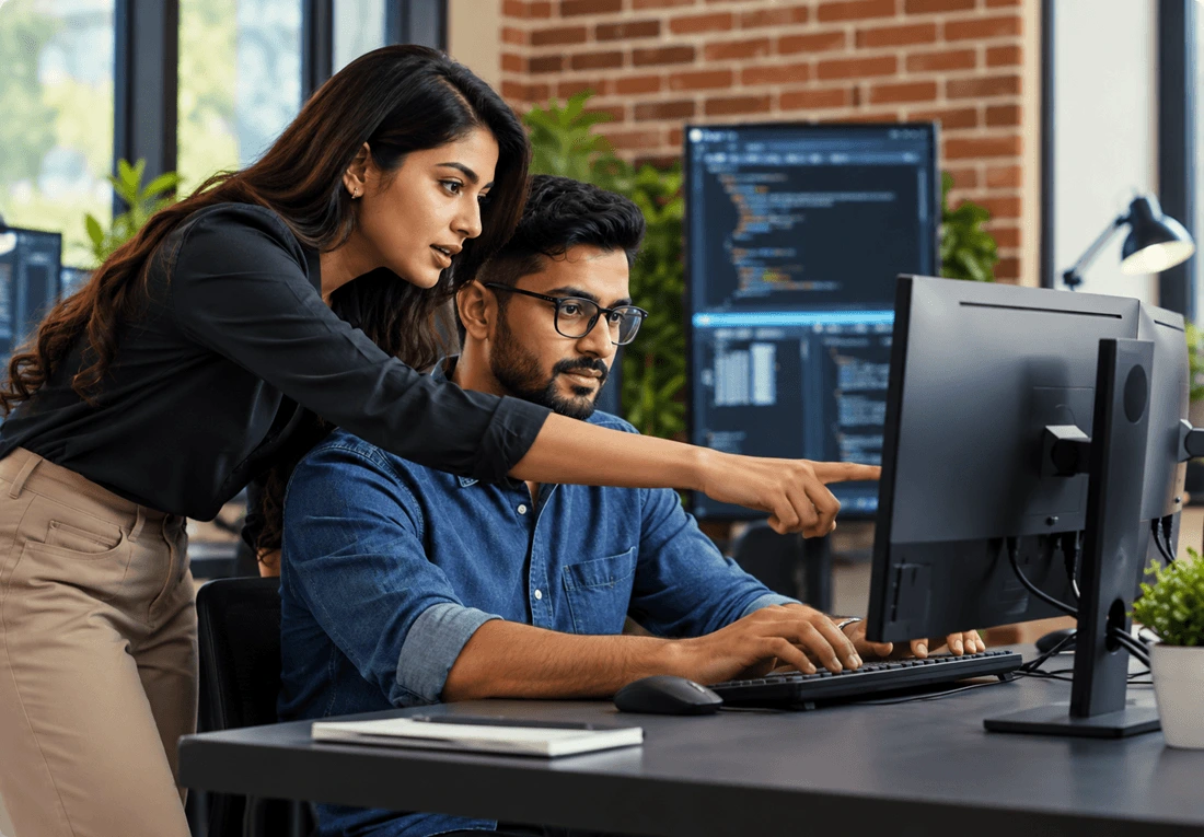 Website Developers Coding