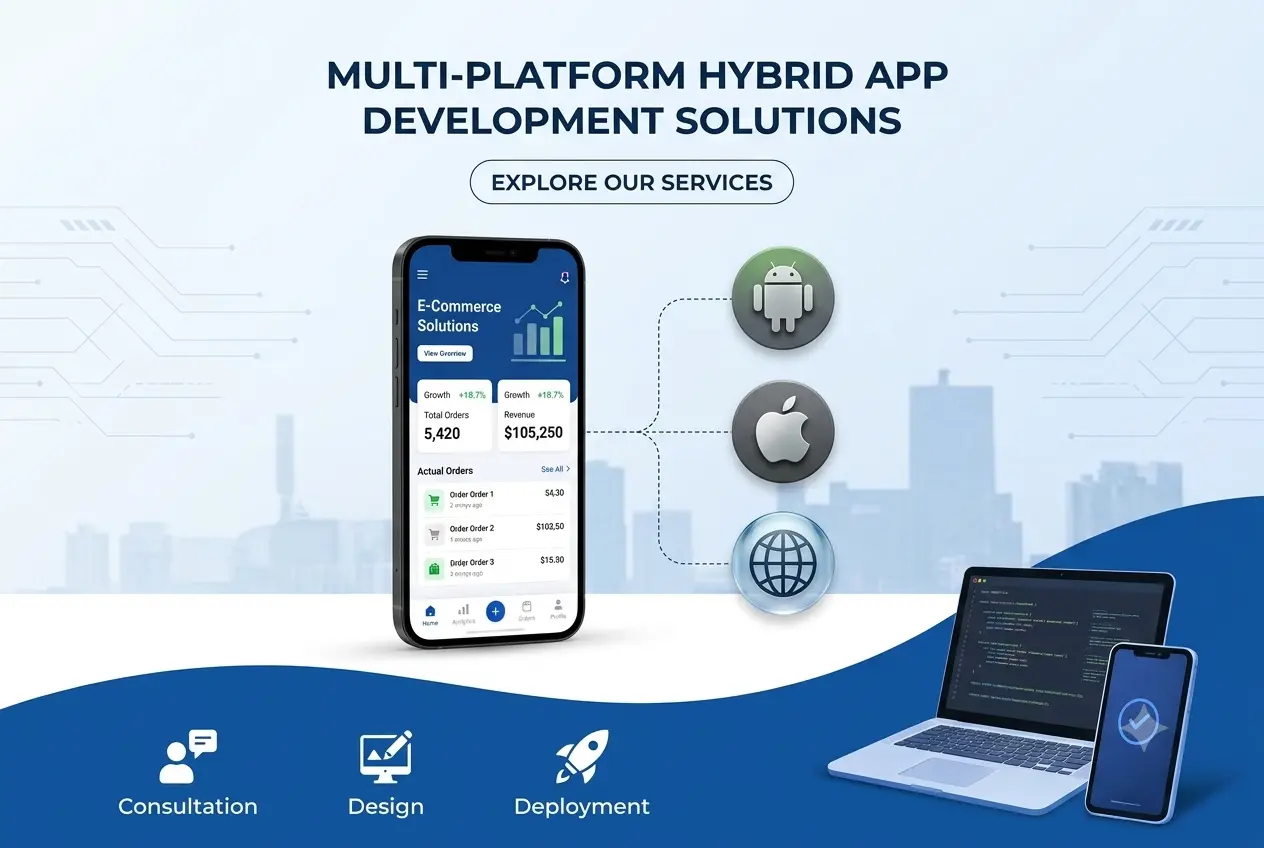 Hybrid app development team at W3 Dream Solutions