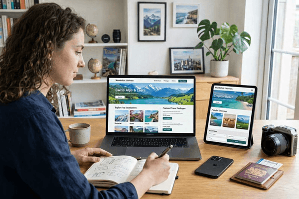 Travel Website Design Company Bangalore