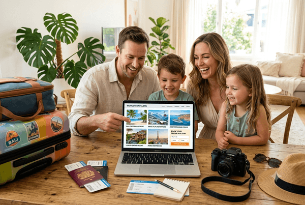Holiday Package Booking Website Development